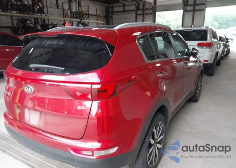 2017 Kia Sportage Ex из США, поврежденный, VIN KNDPNCAC6H7270282